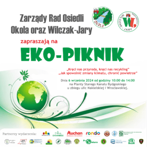 EKO-PIKNIK 2024: Wydarzenie Pełne Zielonych Inicjatyw na Plantach Starego Kanału Bydgoskiego